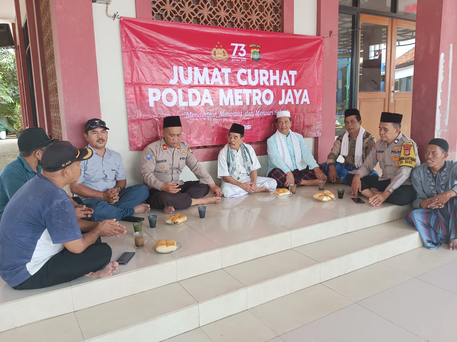 KEC BENDA JUM AT CURHAT POLDA METRO JAYA