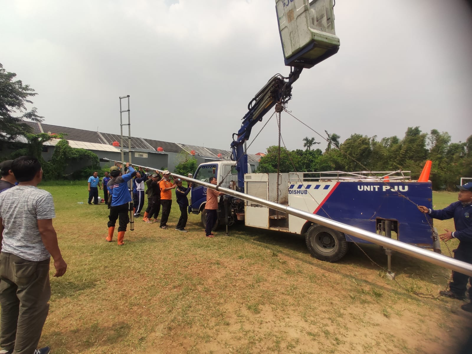 Persiapan Upacara HUT RI ke 77