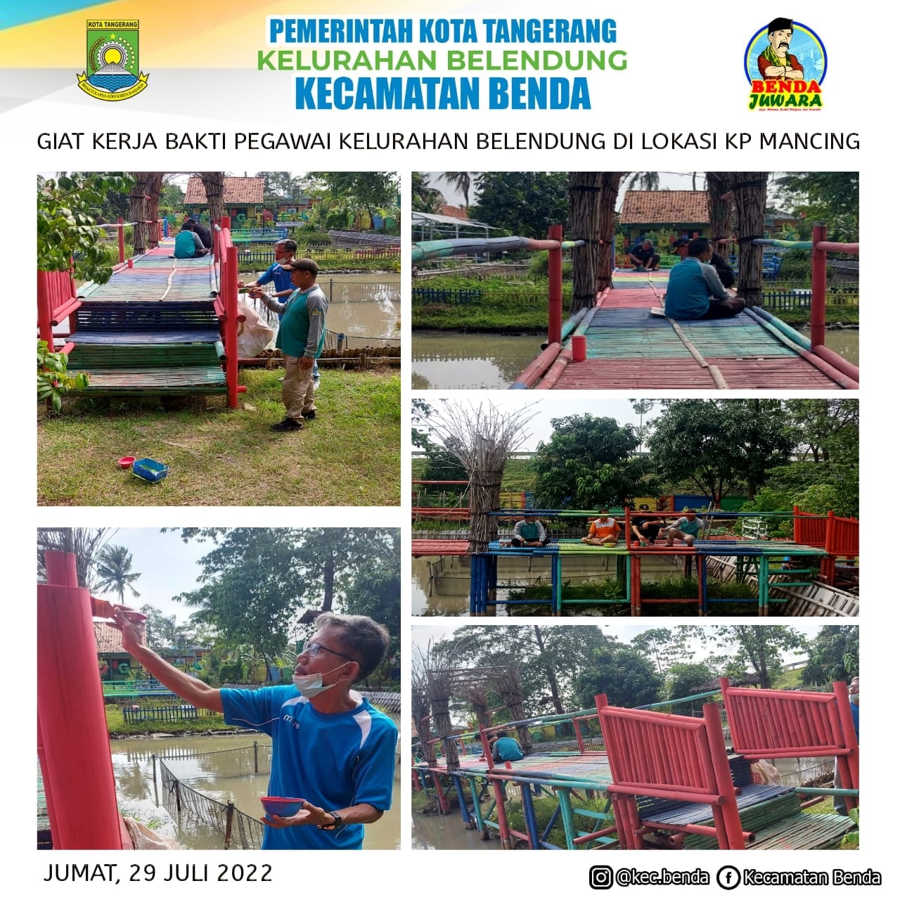 Kerja Bakti di Kelurahan Belendung