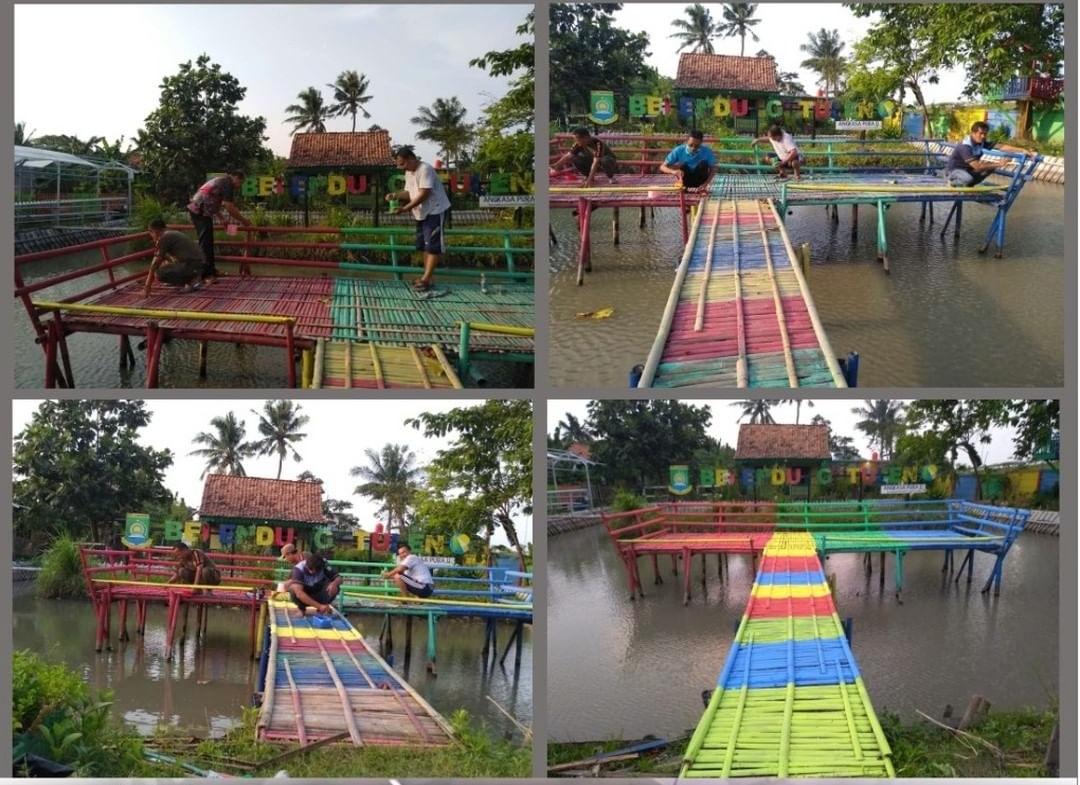Penataan di Lokasi AKU HATINYA PKK