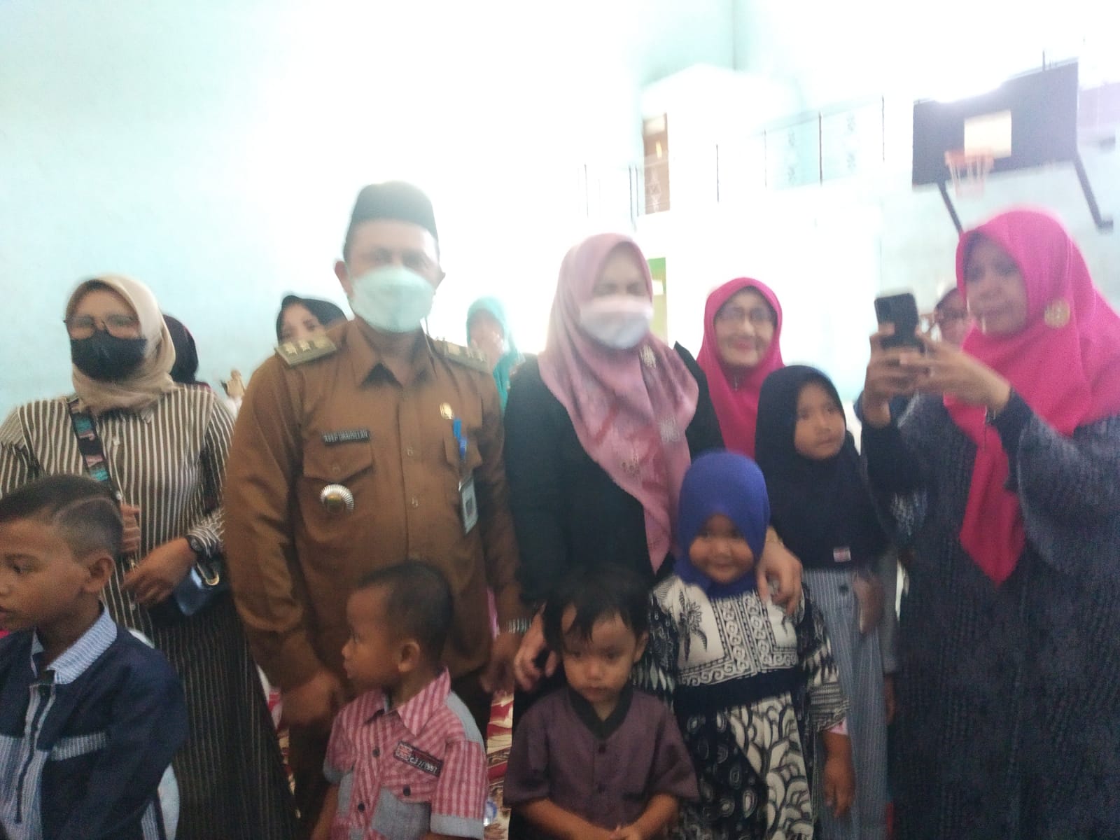 Giat Santunan Yatim bersama FORMAT Akhlakul Karimah Kecamatan Benda