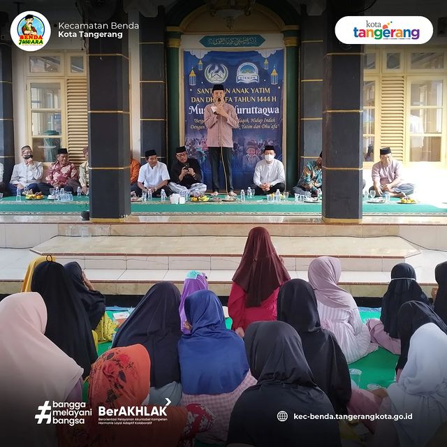 Kegiatan Santunan Anak Yatim dan Dhu'afa tahun 1444 H.