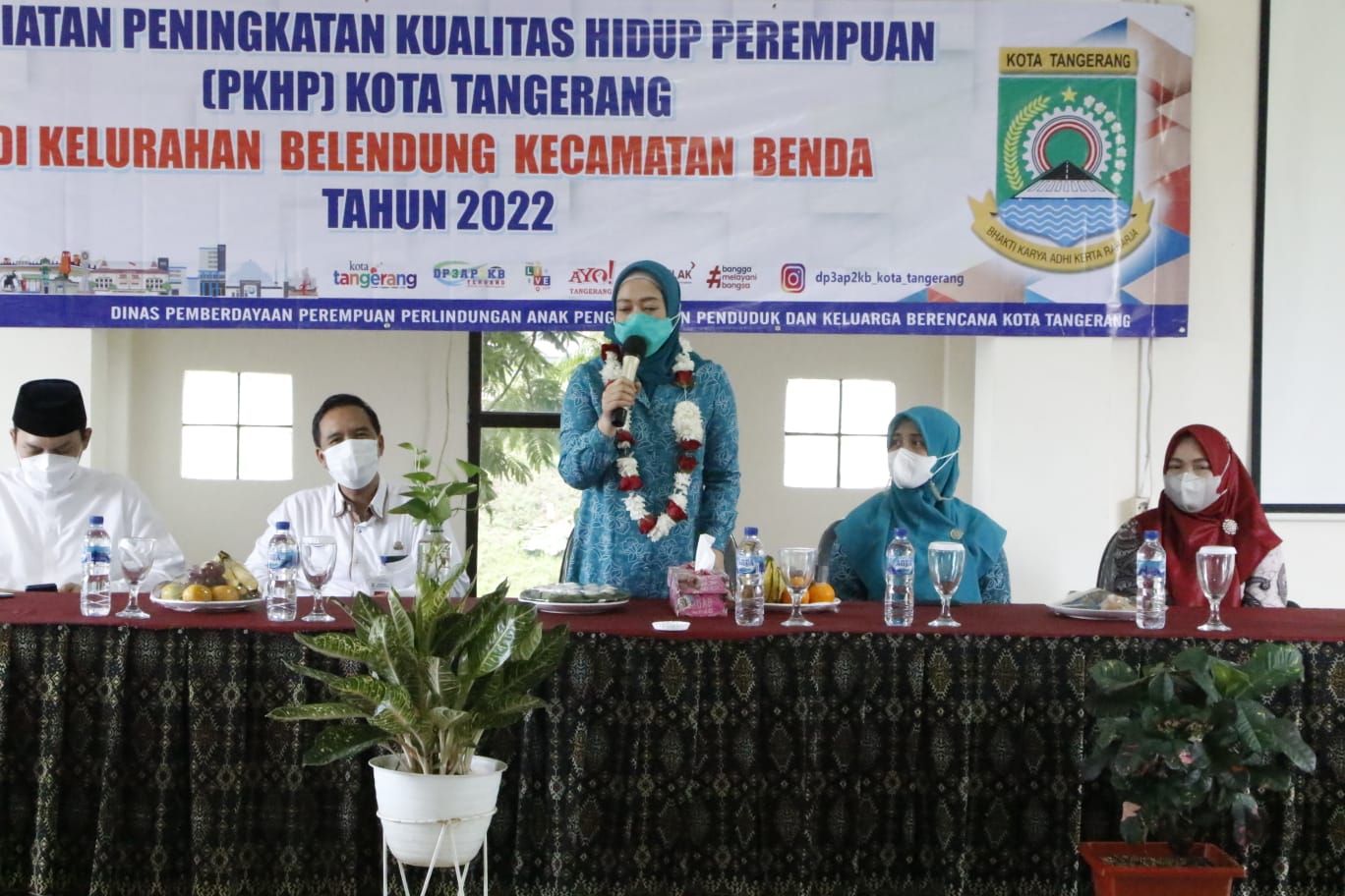 KEGIATAN PKHP DIHADIRI KETUA TP PKK KOTA TANEGRANG