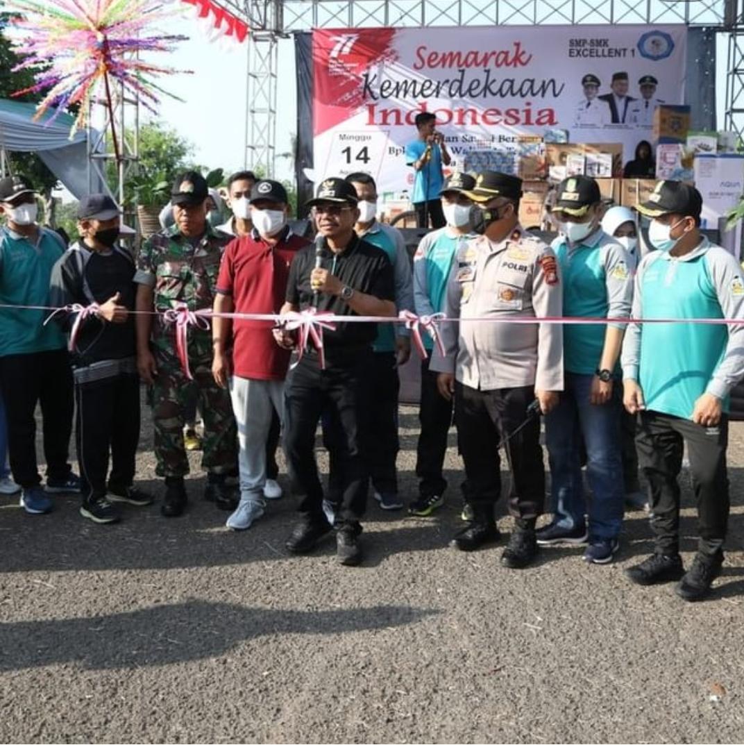 Semarak HUT RI Ke 77 dihadiri oleh Wakil Walikota Tangerang
