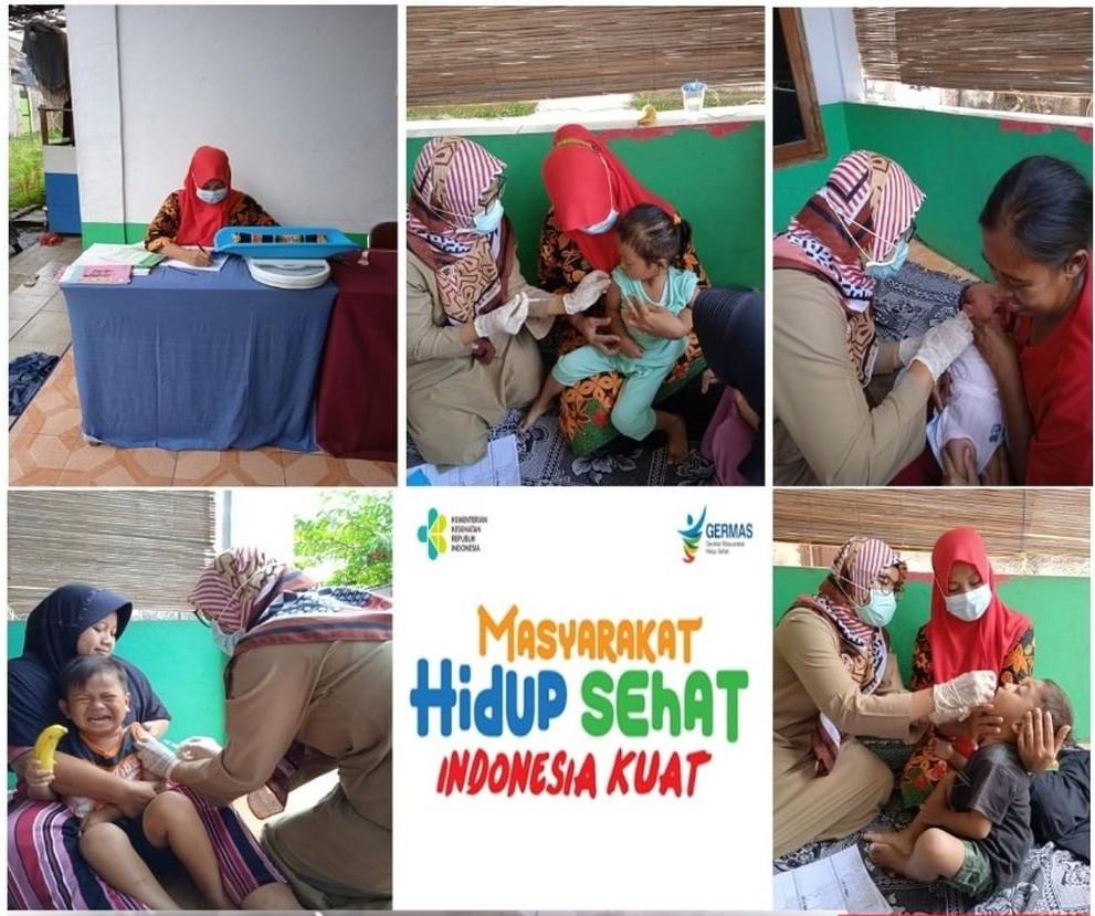Monitoring kegiatan BIAN di Posyandu Makmur X RW 10