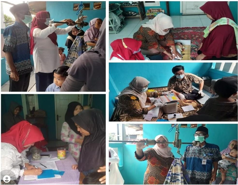 Monitoring kegiatan BIAN di Posyandu Makmur II RW 02