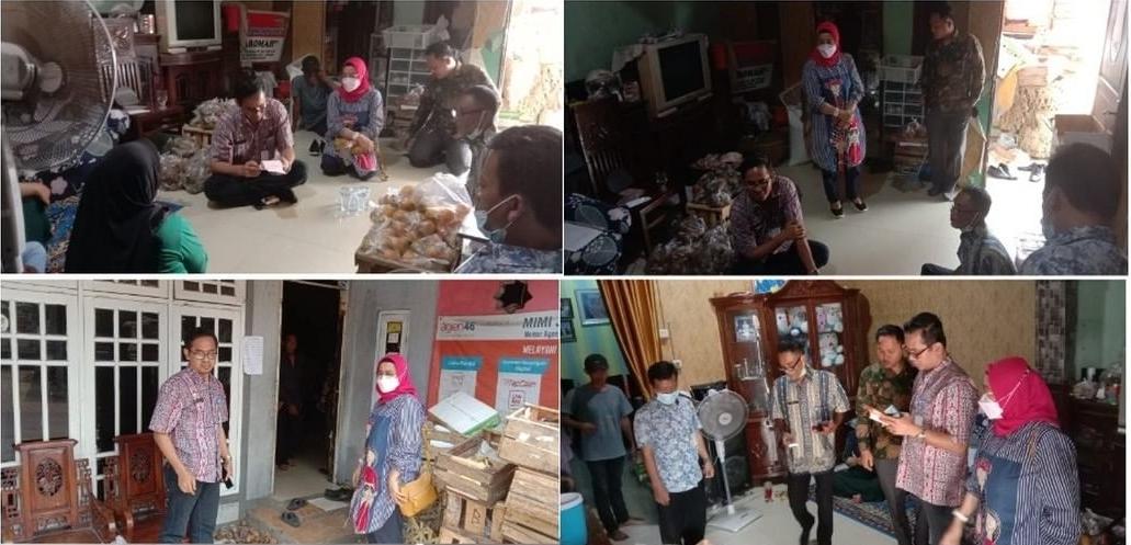 Monitoring Pendistribusian BPNT tahap 6 dan 7 di E-Warung Karomah