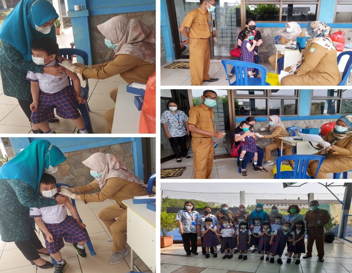 Monitoring  kegiatan BIAN di Sekolah Kalam Kudus RW 11