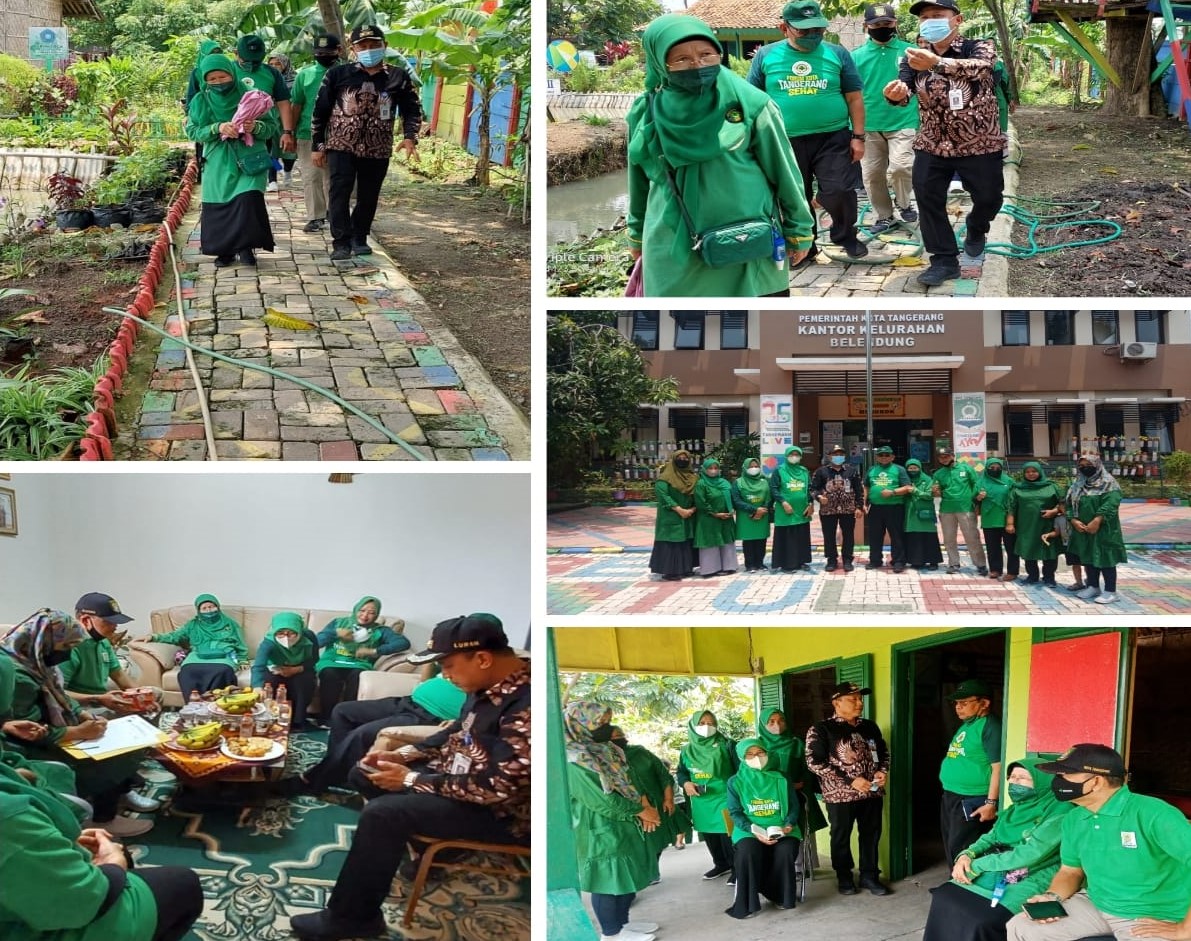 IBU KETUA FKTS KOTA TANGERANG BERKUNJUNG KE KP MANCING RW 008
