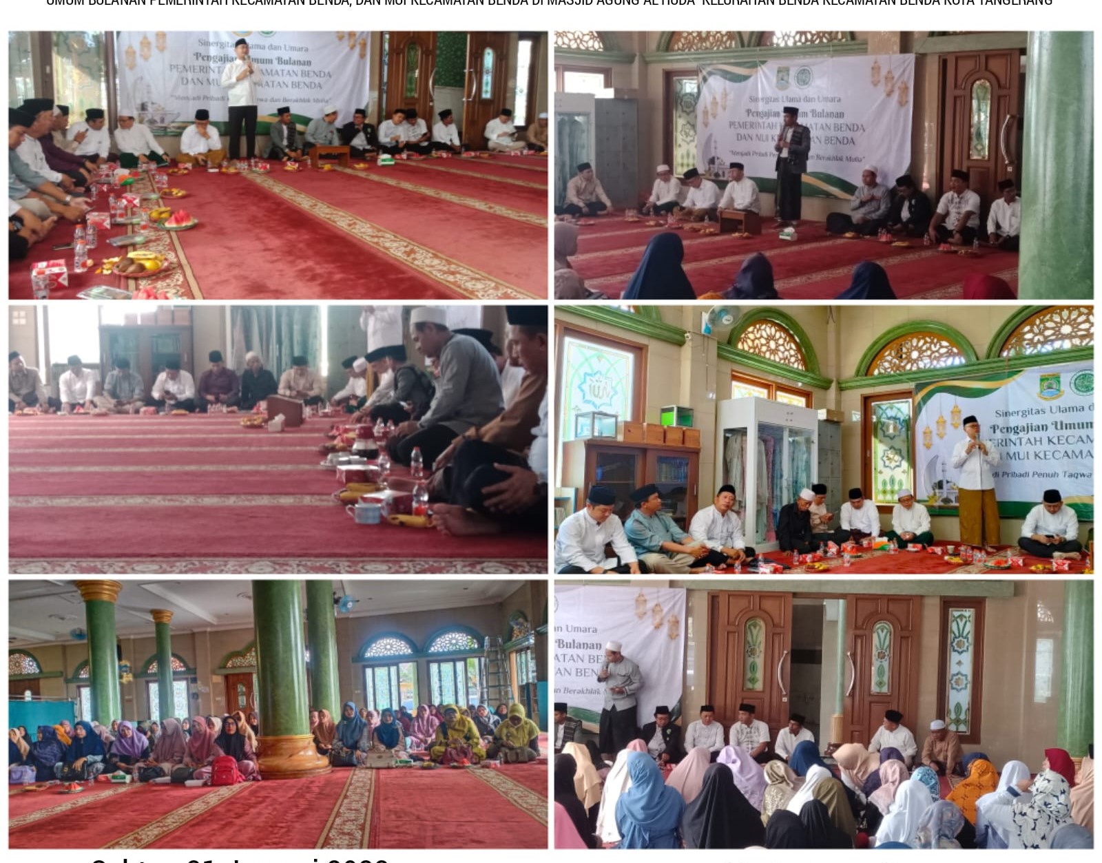 KEGIATAN PENGAJIAN BULANAN PEMERINTAHAN